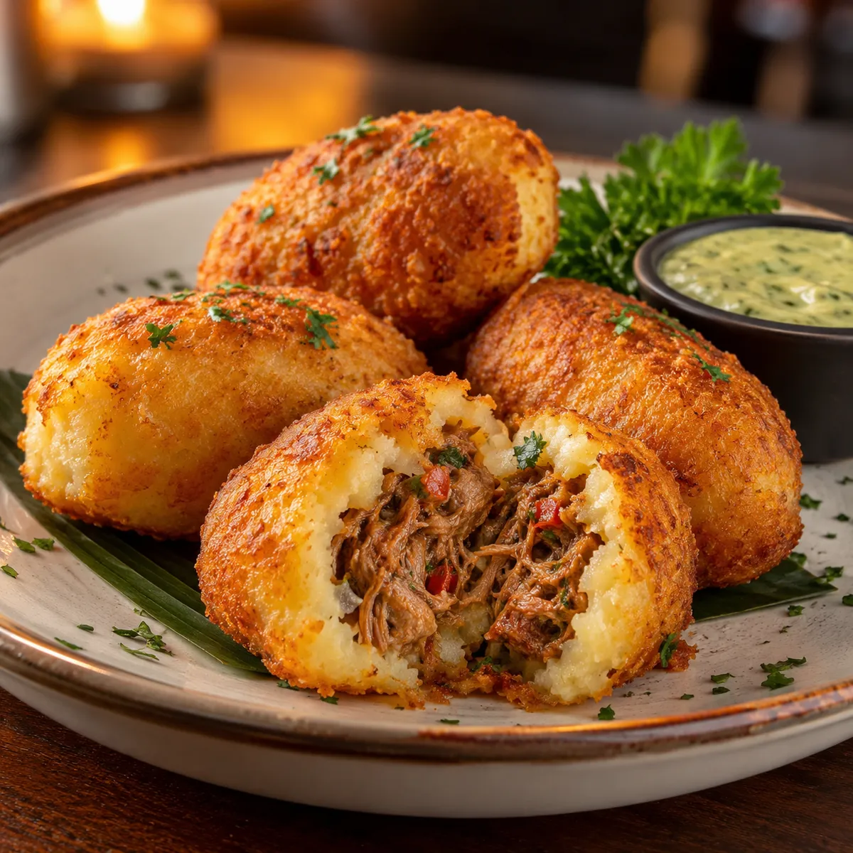 Yucas Rellenas