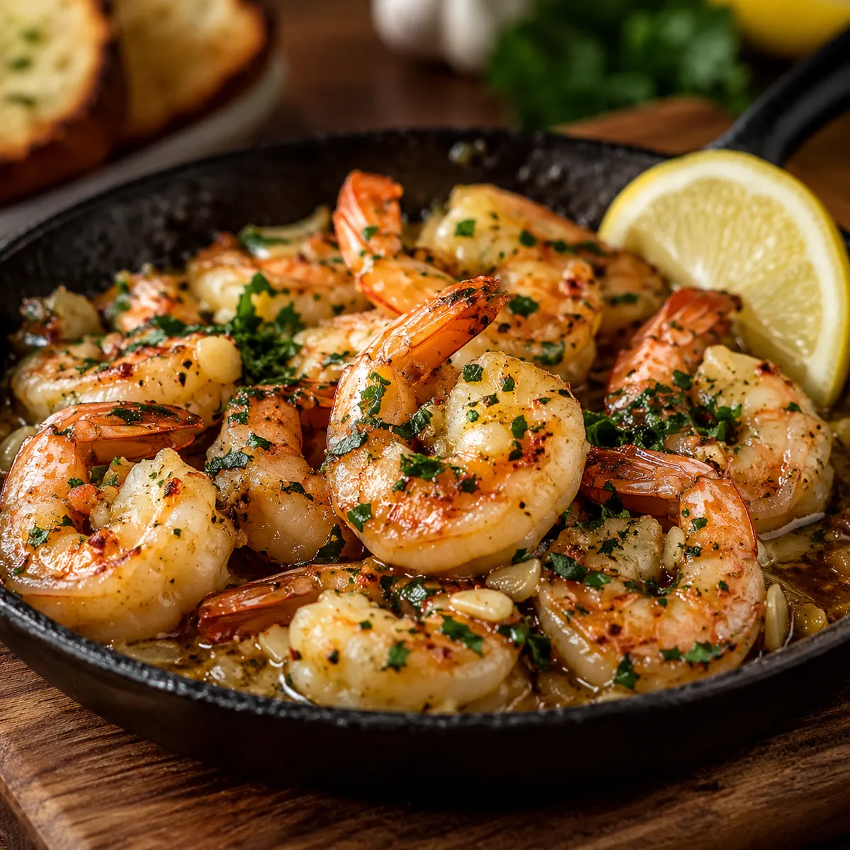 Camarones al Ajillo