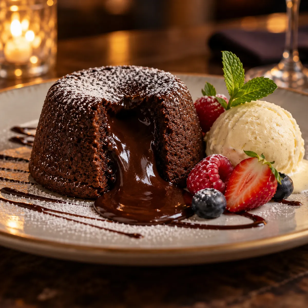 Volcán de Chocolate