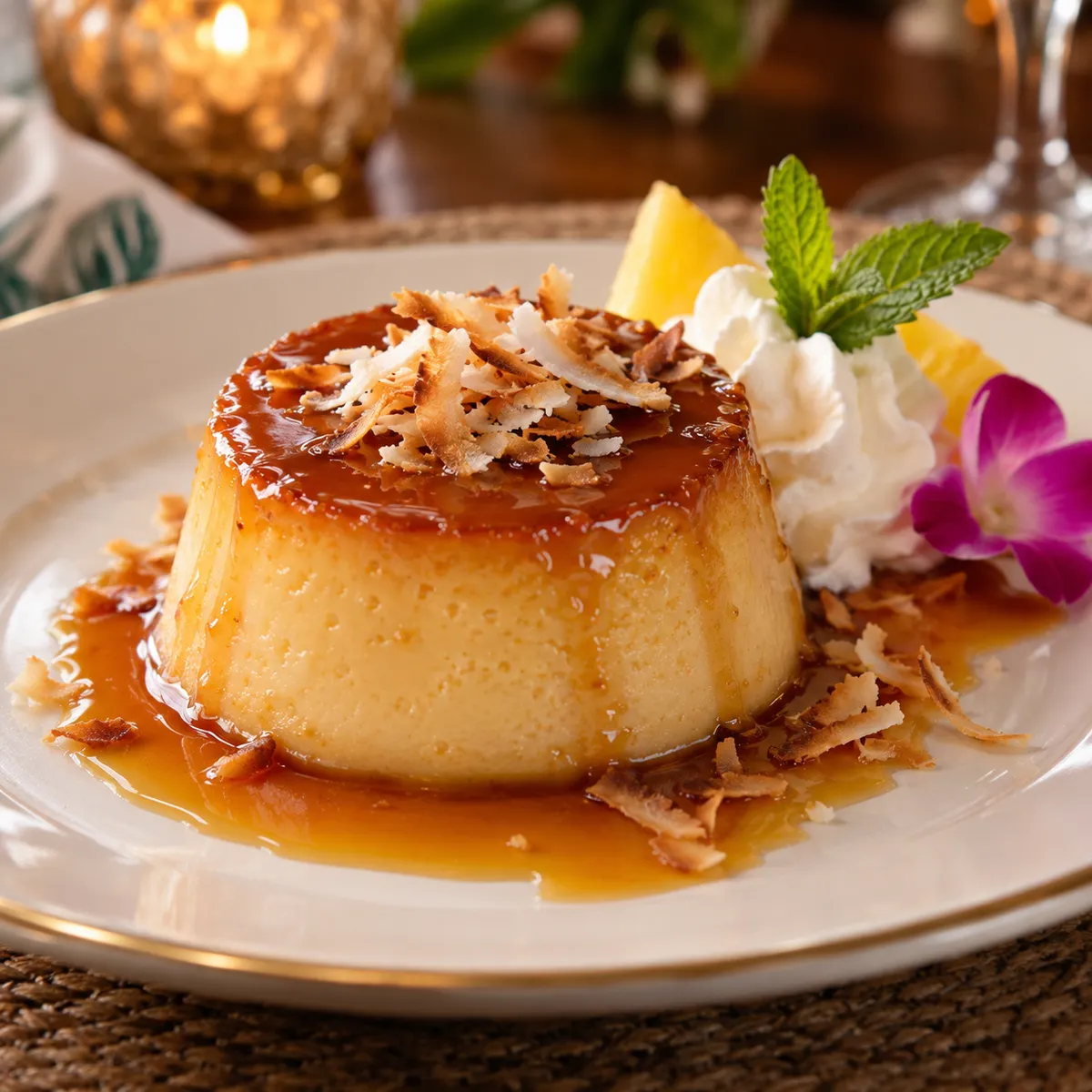 Flan de Coco